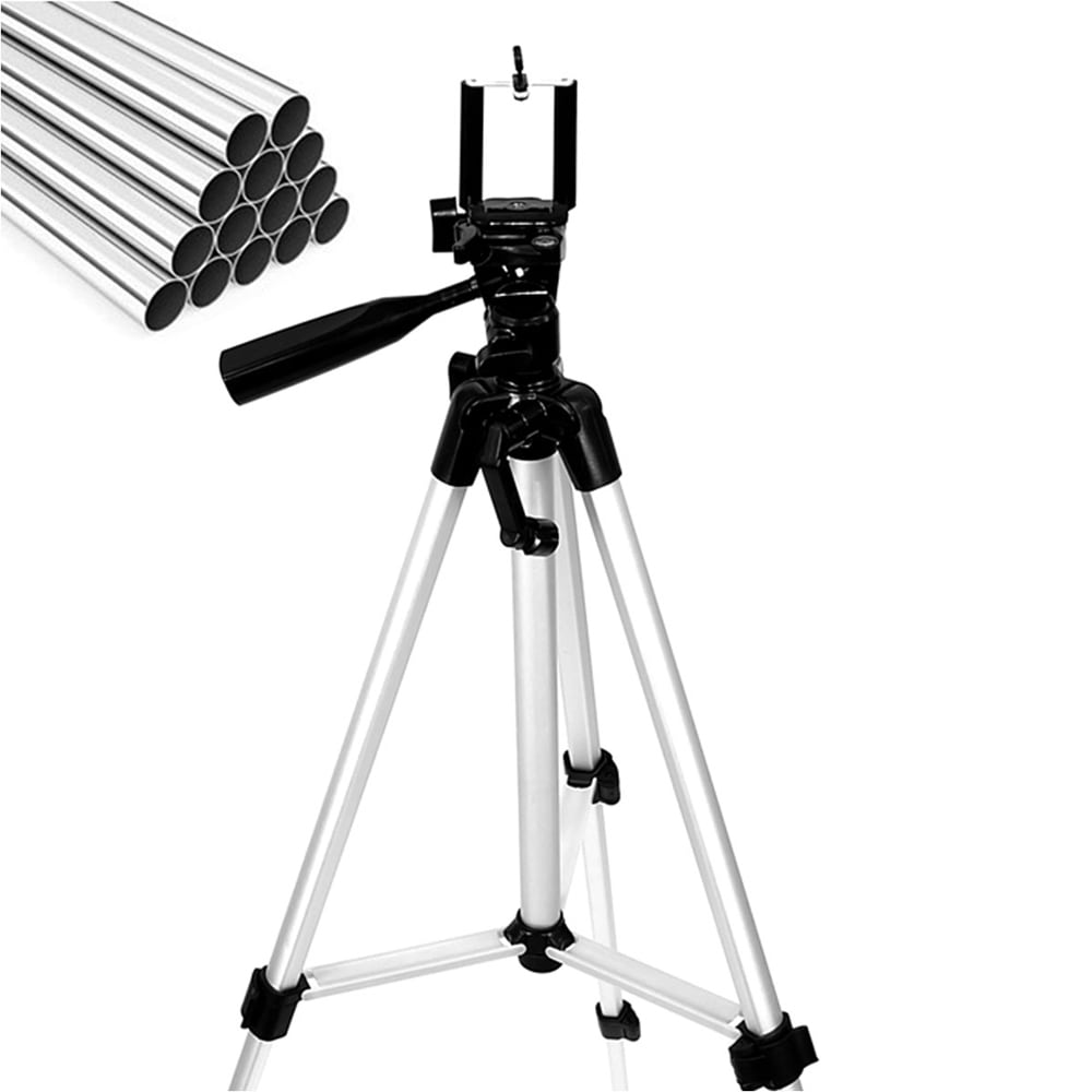 Portable Tripod Outdoor Photographic Phone Clip Flexible Camera Access- Platinum Portable Tripod Outdoor Photographic Phone Clip Flexible Camera Access- Platinum