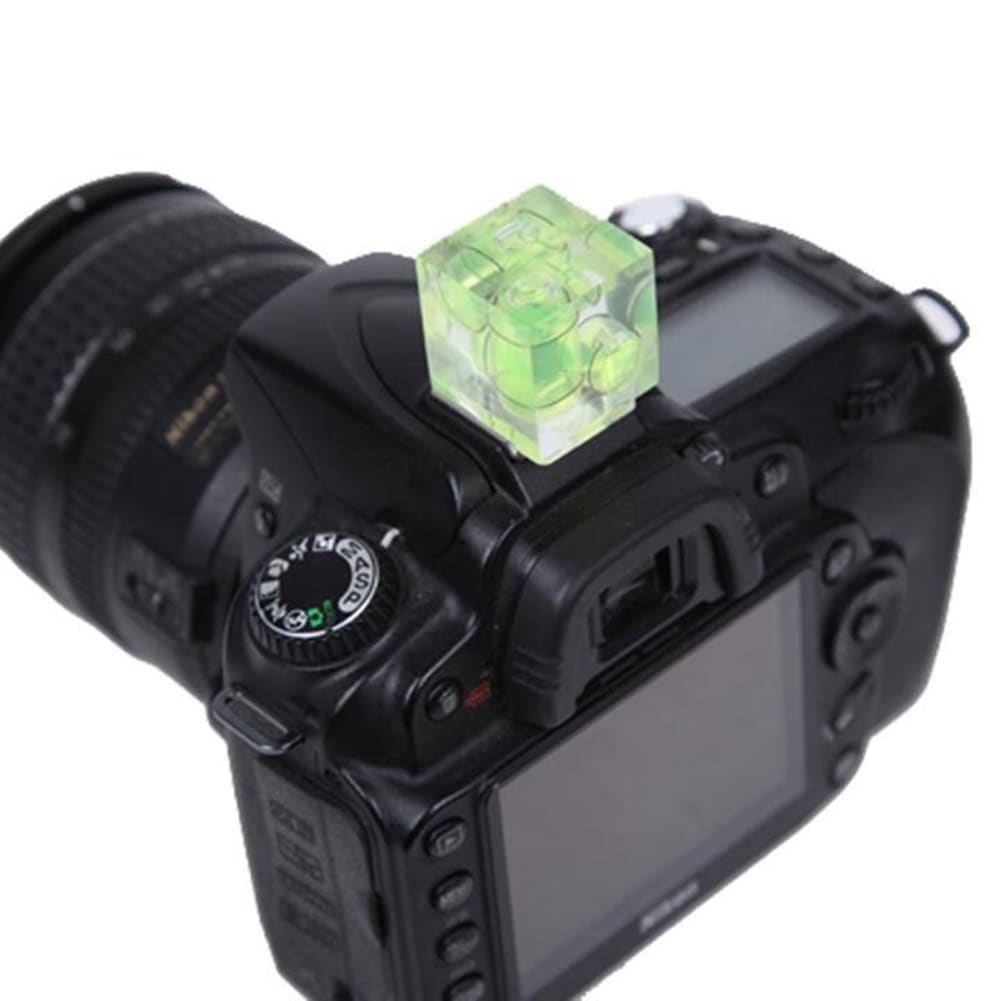 Photography Appropriative Tridimensional Bubble Level Hot Shoe Cover- Transparent Photography Appropriative Tridimensional Bubble Level Hot Shoe Cover- Transparent