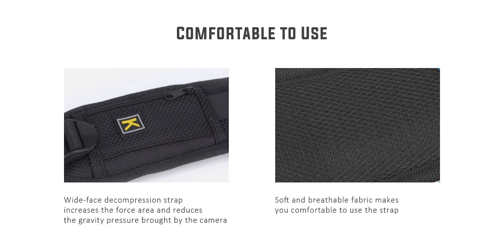 Single Shoulder Strap for SLR Camera- Black Single Shoulder Strap for SLR Camera- Black