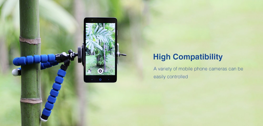 Sponge Octopus Tripod Mobile Phone Smartphone Tripod for Gopro Camera Accessory- Black Sponge Octopus Tripod Mobile Phone Smartphone Tripod for Gopro Camera Accessory- Black