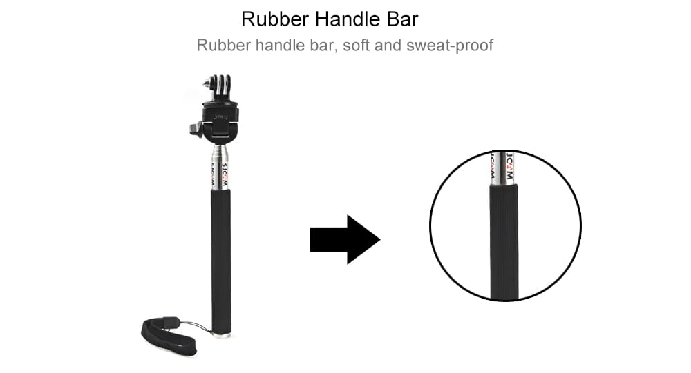 Original SJCAM Foldable Selfie Stick Camera Monopod with Adapter for GoPro Hero 4 / 3+ / 3 / 2 / 1 / SJ4000 / SJ5000 / SJ6000 Action Camera- Black Original SJCAM Foldable Selfie Stick Camera Monopod with Adapter for GoPro Hero 4 / 3+ / 3 / 2 / 1 / SJ4000 / SJ5000 / SJ6000 Action Camera- Black