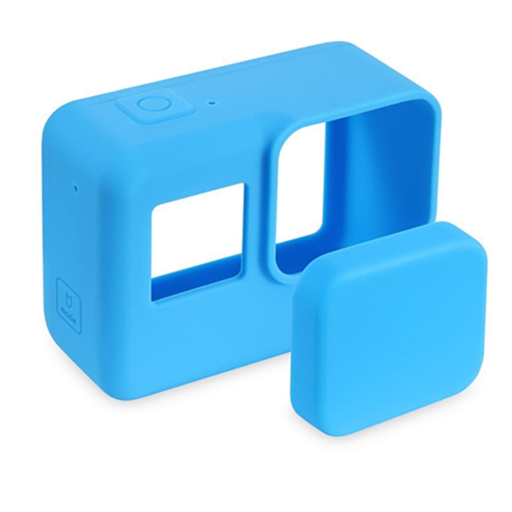 Sport Camera with Lens Cap Soft Silicone Case Cover for GoPro Hero 5- Black Sport Camera with Lens Cap Soft Silicone Case Cover for GoPro Hero 5- Black