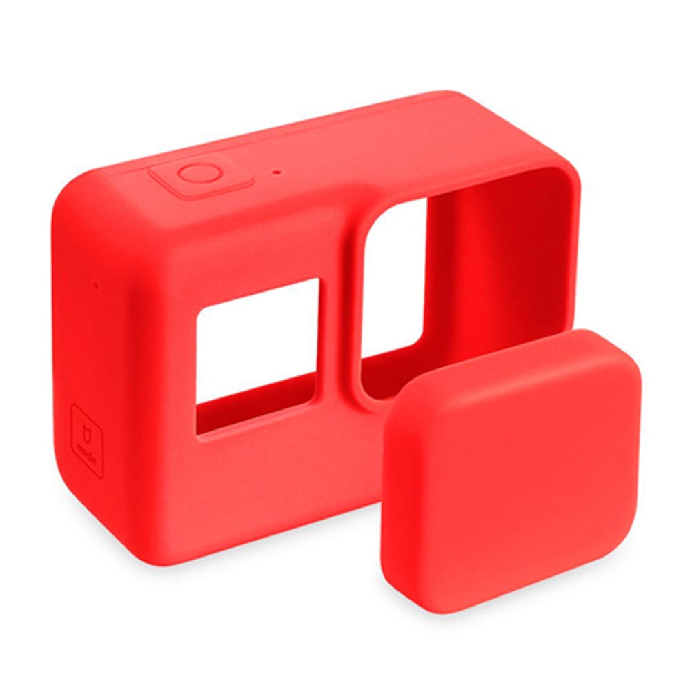 Sport Camera with Lens Cap Soft Silicone Case Cover for GoPro Hero 5- Black Sport Camera with Lens Cap Soft Silicone Case Cover for GoPro Hero 5- Black
