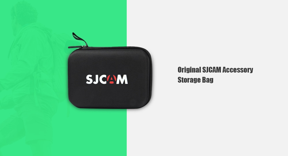 Original SJCAM Medium Size Accessory Protective Storage Bag Carry Case for SJCAM Action Camera- Black Original SJCAM Medium Size Accessory Protective Storage Bag Carry Case for SJCAM Action Camera- Black