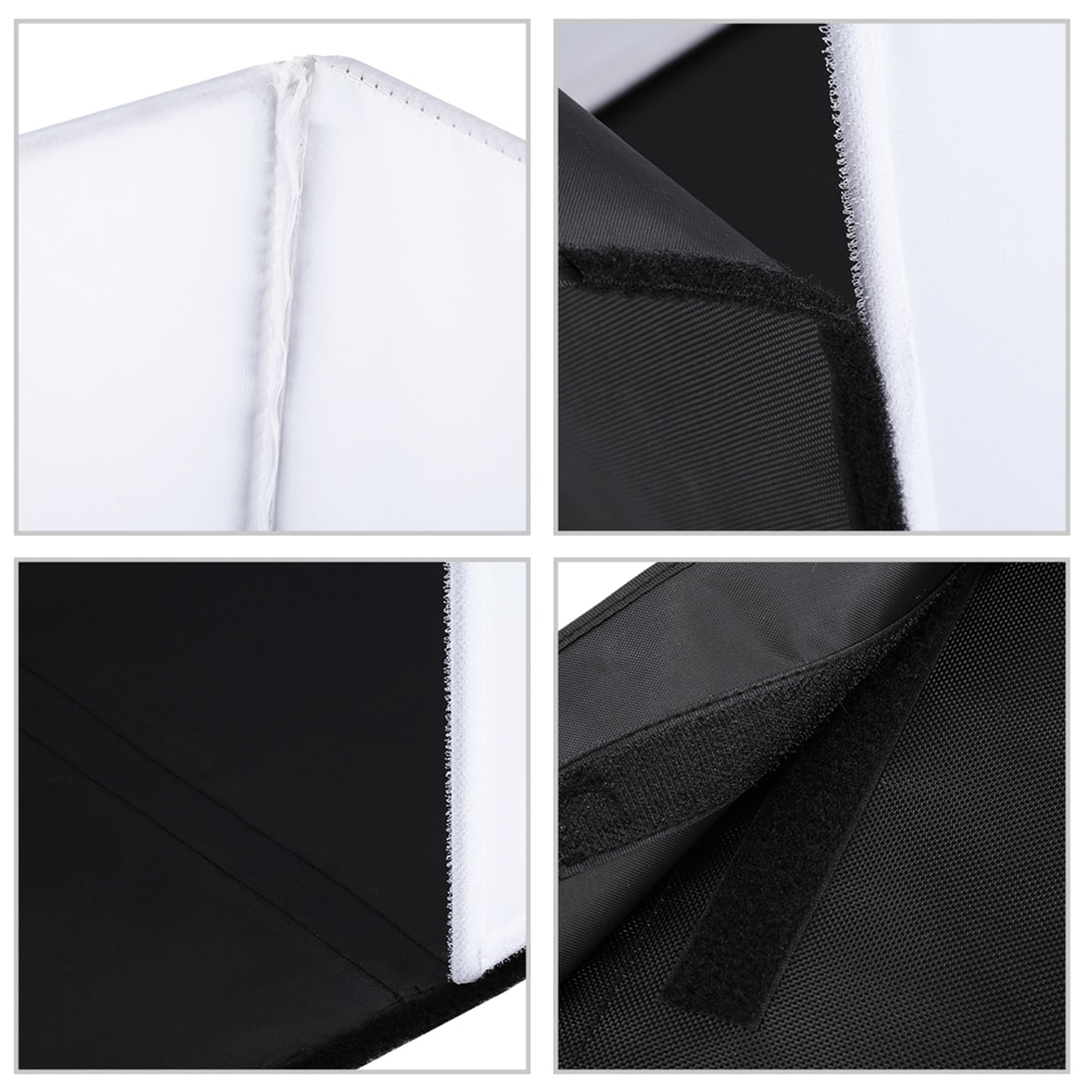 PULUZ 2 LED Light Photo Studio Lighting Tent Backdrop Cube Box- White PULUZ 2 LED Light Photo Studio Lighting Tent Backdrop Cube Box- White