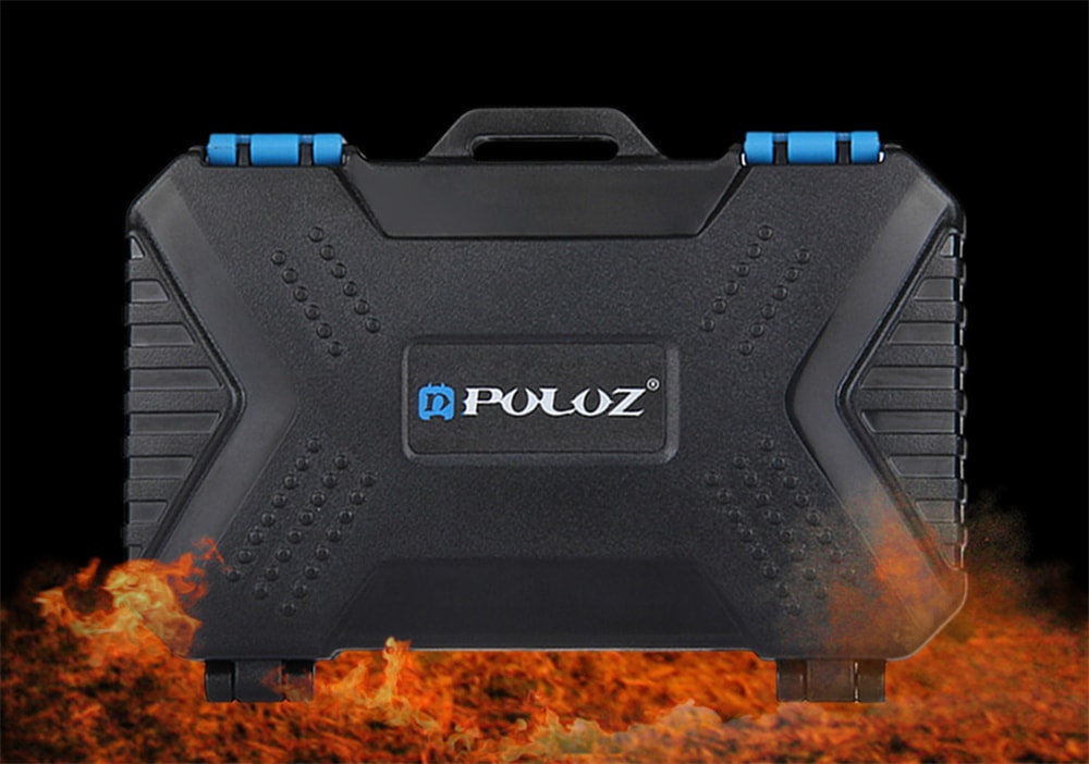 PULUZ Water-Resistant Micro SD CF TF Holder Stocker Storage Box- Black PULUZ Water-Resistant Micro SD CF TF Holder Stocker Storage Box- Black