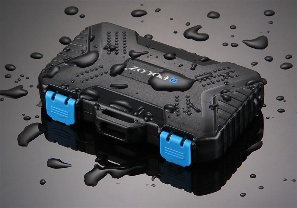 PULUZ Water-Resistant Micro SD CF TF Holder Stocker Storage Box- Black PULUZ Water-Resistant Micro SD CF TF Holder Stocker Storage Box- Black