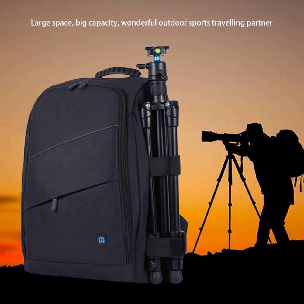 PULUZ PU5011 Outdoor Portable Waterproof Dual Shoulders Backpack Camera Bag- Blue Gray PULUZ PU5011 Outdoor Portable Waterproof Dual Shoulders Backpack Camera Bag- Blue Gray