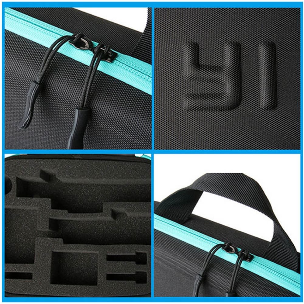 Yi GoPro camera and accessories Carrying Case- Black and Blue Yi GoPro camera and accessories Carrying Case- Black and Blue