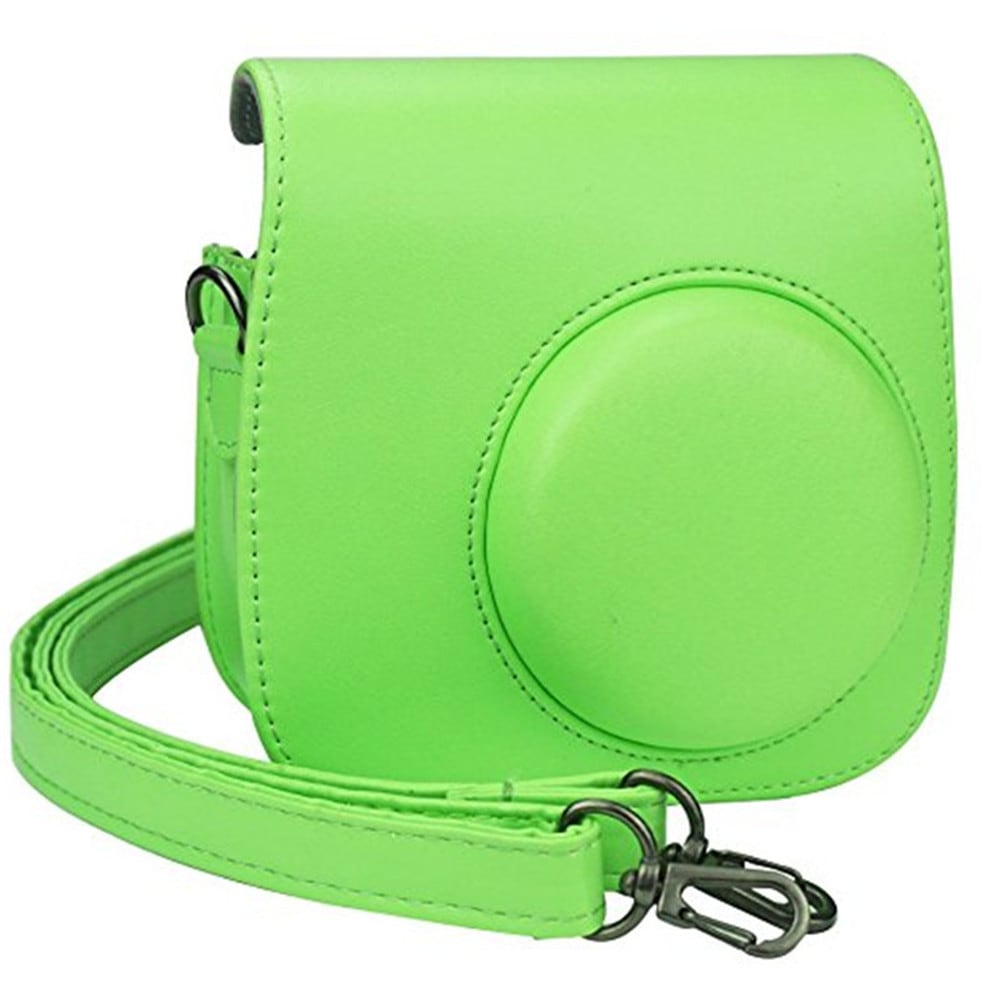 Protective Case for Fujifilm Instax Mini 8 Mini 8+ Mini 9 Instant Camera Premium Vegan Leather Bag Cover with Removable- Black Protective Case for Fujifilm Instax Mini 8 Mini 8+ Mini 9 Instant Camera Premium Vegan Leather Bag Cover with Removable- Black