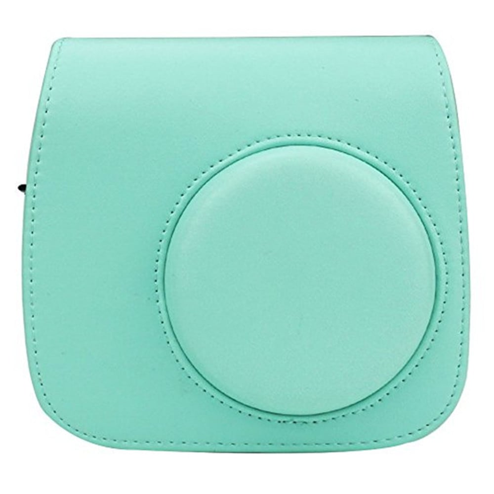 Protective Case for Fujifilm Instax Mini 8 Mini 8+ Mini 9 Instant Camera Premium Vegan Leather Bag Cover with Removable- Black Protective Case for Fujifilm Instax Mini 8 Mini 8+ Mini 9 Instant Camera Premium Vegan Leather Bag Cover with Removable- Black