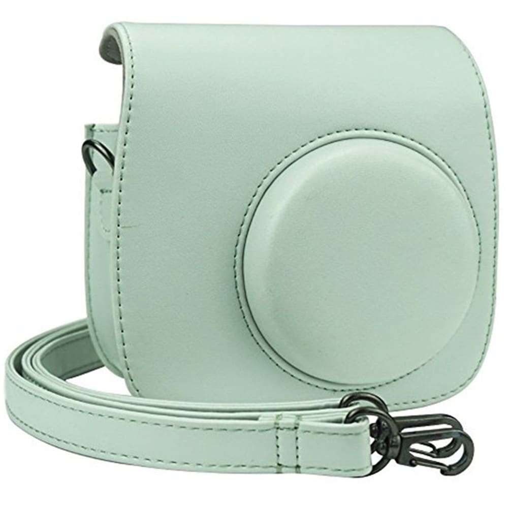 Protective Case for Fujifilm Instax Mini 8 Mini 8+ Mini 9 Instant Camera Premium Vegan Leather Bag Cover with Removable- Black Protective Case for Fujifilm Instax Mini 8 Mini 8+ Mini 9 Instant Camera Premium Vegan Leather Bag Cover with Removable- Black