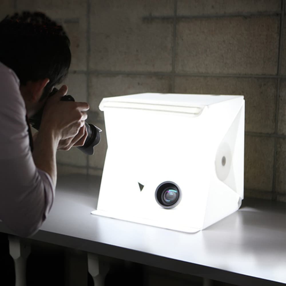 Portable LED Photography Background Photo Lightbox- White Portable LED Photography Background Photo Lightbox- White