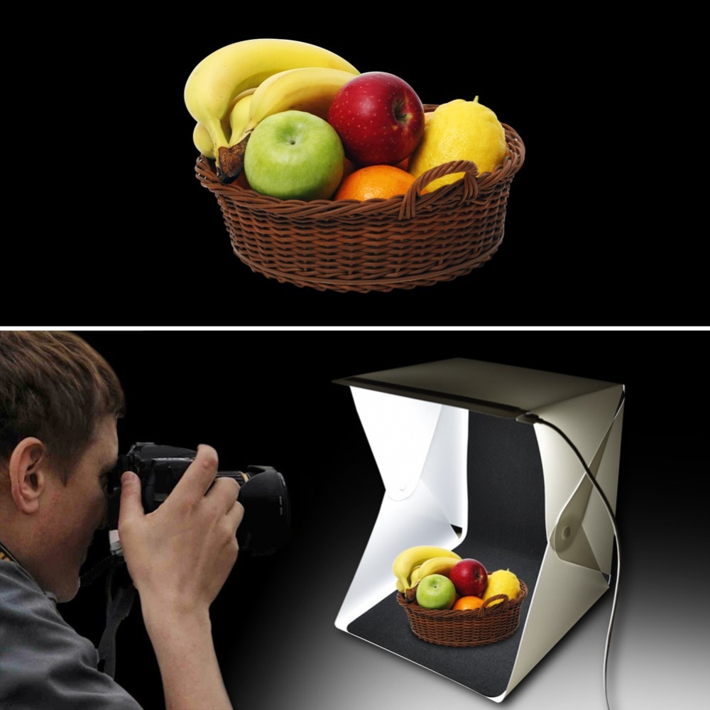 Portable LED Photography Background Photo Lightbox- White Portable LED Photography Background Photo Lightbox- White