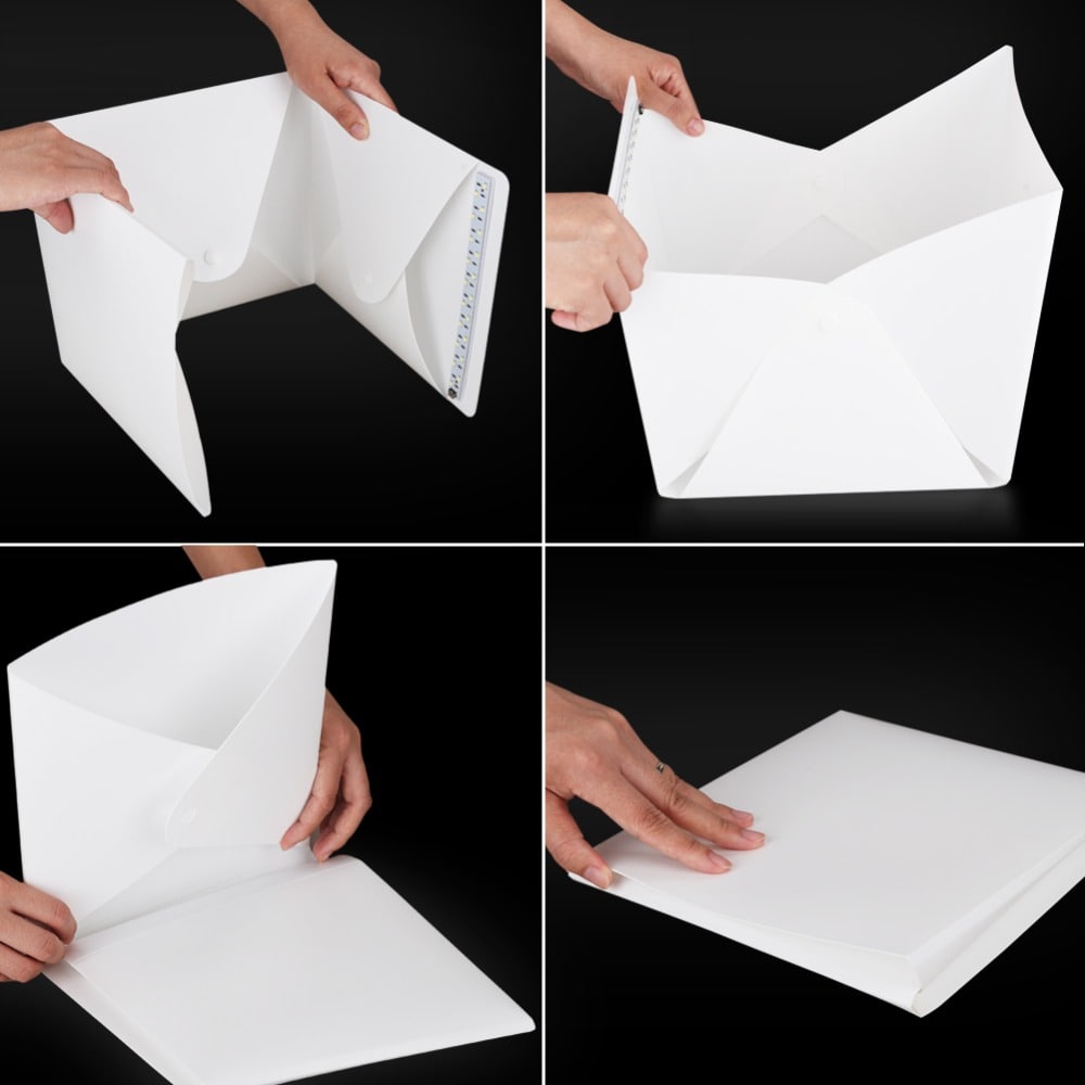 Portable LED Photography Background Photo Lightbox- White Portable LED Photography Background Photo Lightbox- White