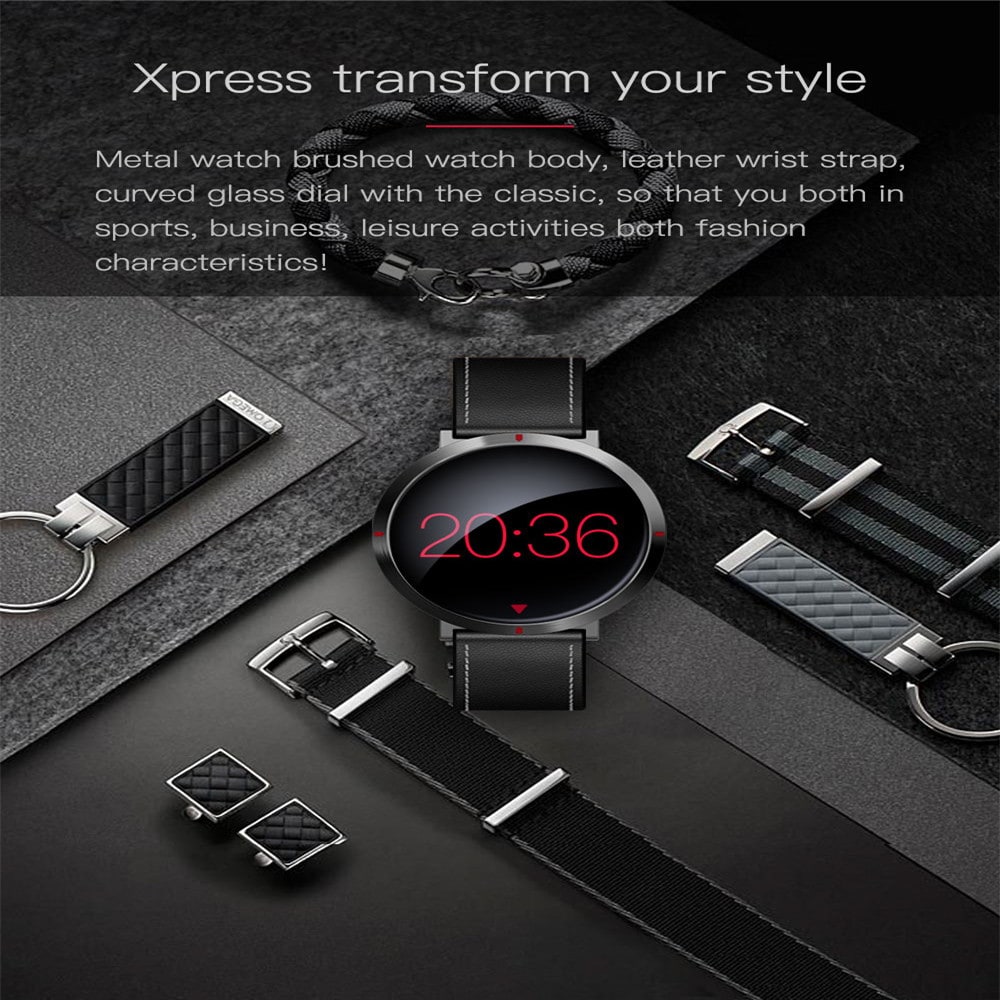 Sport Record SMS Push Heart Rate Monitor Smart Bracelet for IOS Android- Black Sport Record SMS Push Heart Rate Monitor Smart Bracelet for IOS Android- Black