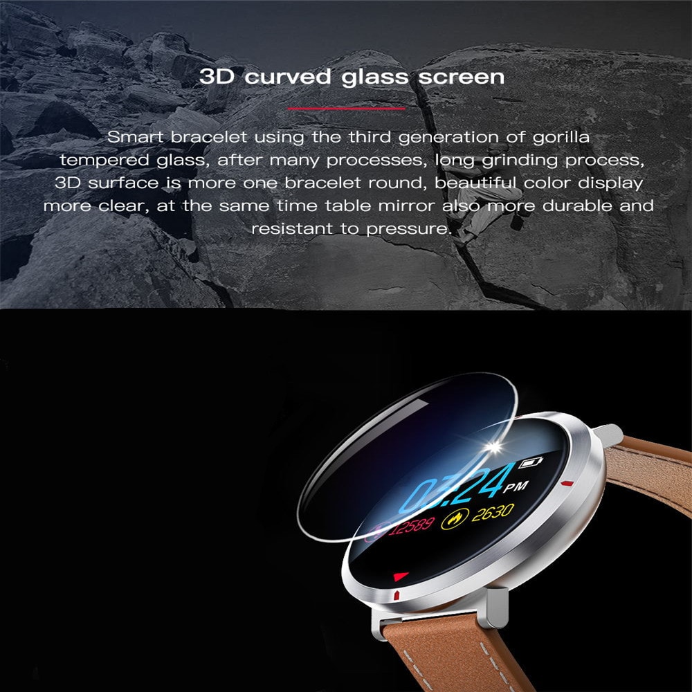 Sport Record SMS Push Heart Rate Monitor Smart Bracelet for IOS Android- Black Sport Record SMS Push Heart Rate Monitor Smart Bracelet for IOS Android- Black