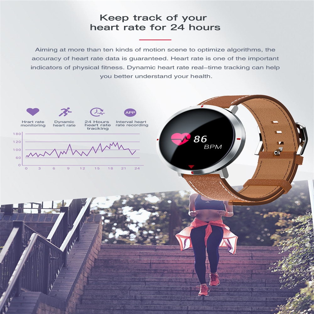 Sport Record SMS Push Heart Rate Monitor Smart Bracelet for IOS Android- Black Sport Record SMS Push Heart Rate Monitor Smart Bracelet for IOS Android- Black
