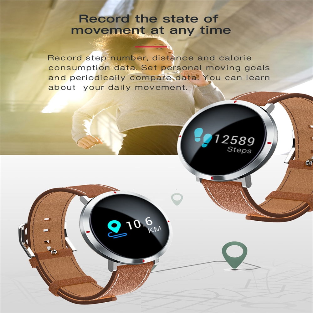 Sport Record SMS Push Heart Rate Monitor Smart Bracelet for IOS Android- Black Sport Record SMS Push Heart Rate Monitor Smart Bracelet for IOS Android- Black