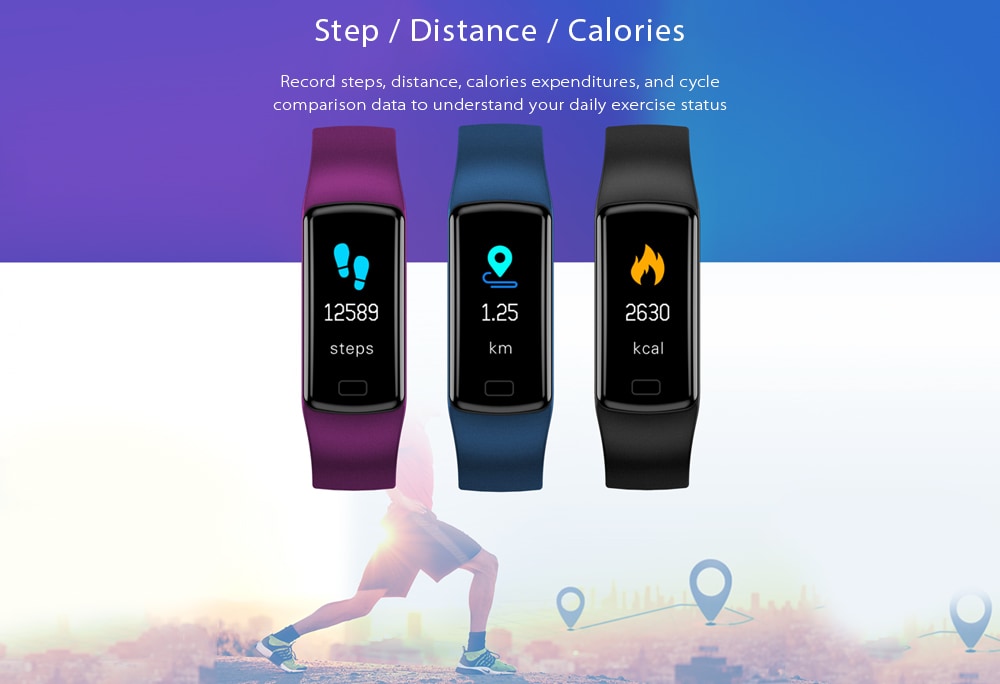 Y9 Smart Bluetooth Bracelet Color Screen Heart Rate Blood Pressure Monitoring Sports Smartwatch- Chestnut Red Y9 Smart Bluetooth Bracelet Color Screen Heart Rate Blood Pressure Monitoring Sports Smartwatch- Chestnut Red