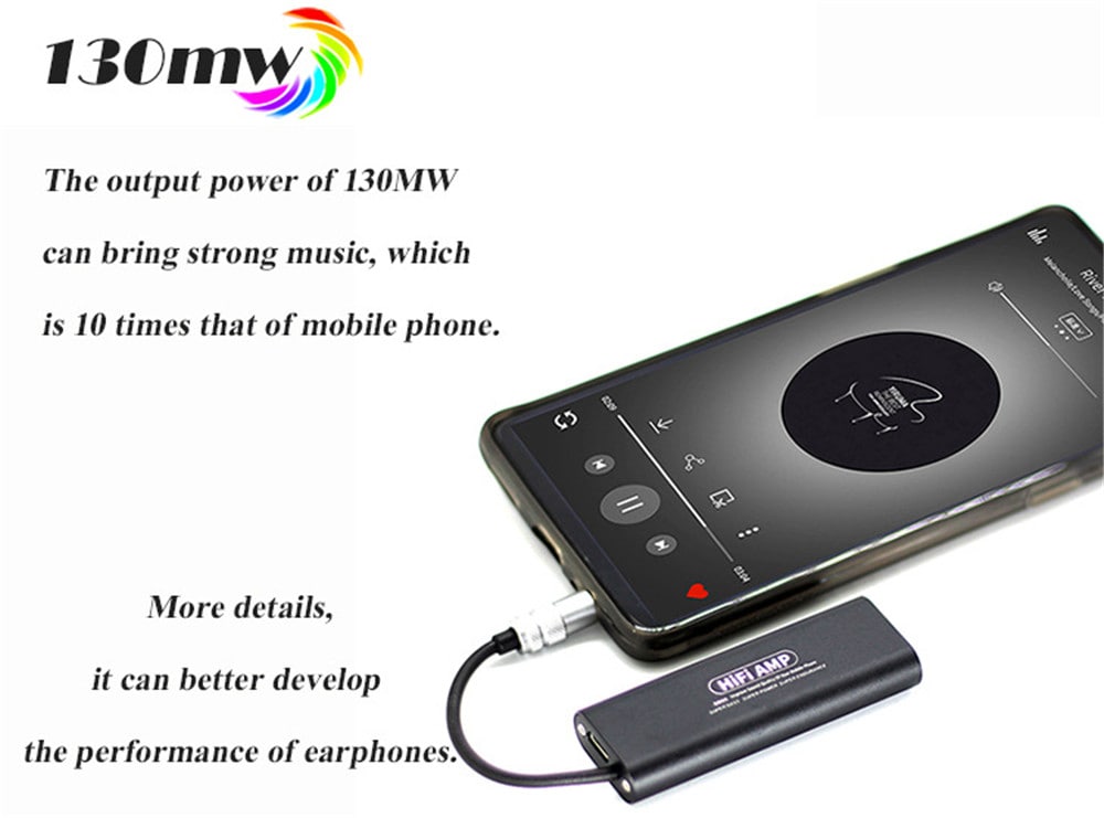 SD05 Professional HIFI Headphone Amplifier Portable Ultra Thin- Silver SD05 Professional HIFI Headphone Amplifier Portable Ultra Thin- Silver