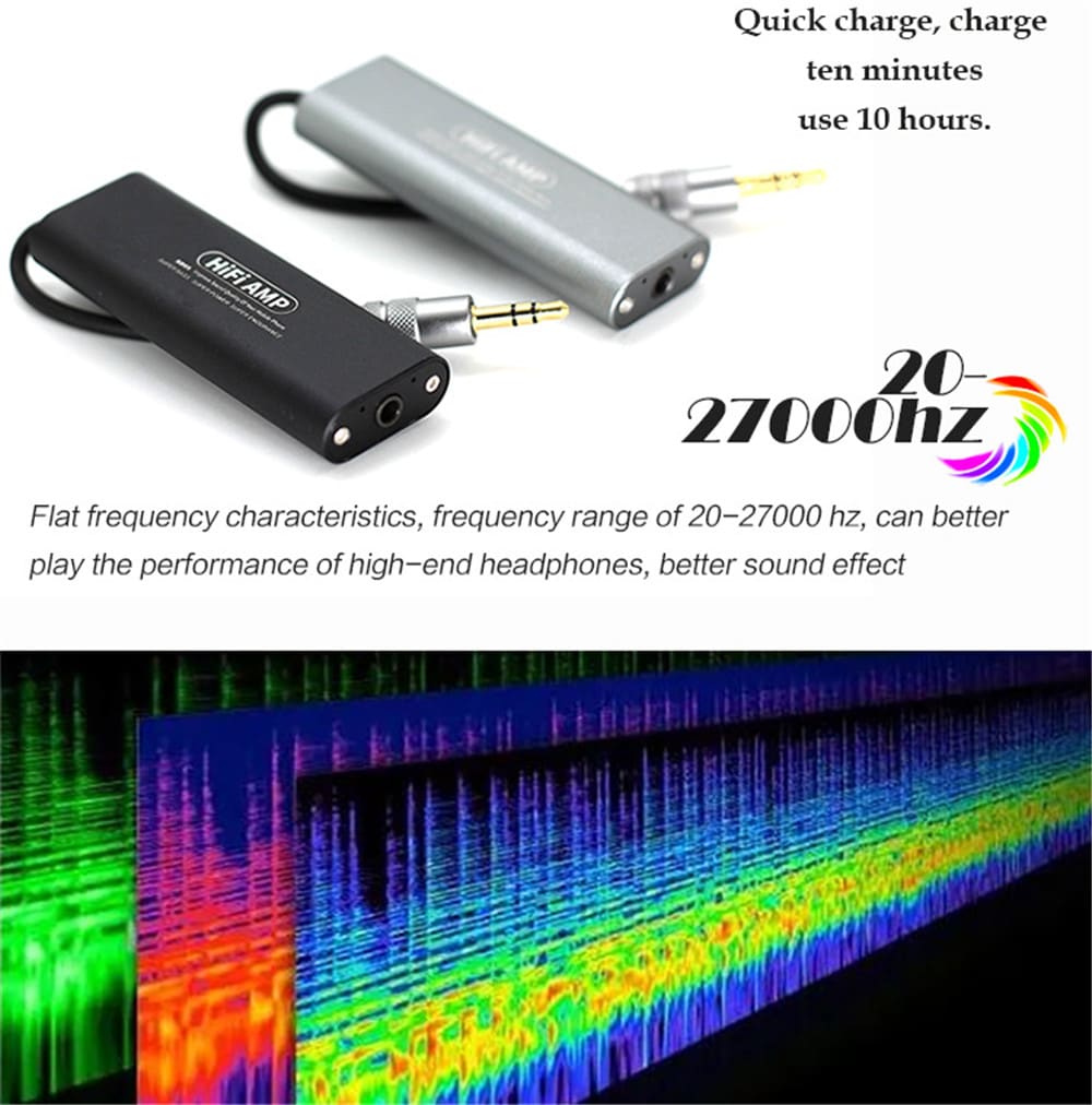 SD05 Professional HIFI Headphone Amplifier Portable Ultra Thin- Silver SD05 Professional HIFI Headphone Amplifier Portable Ultra Thin- Silver