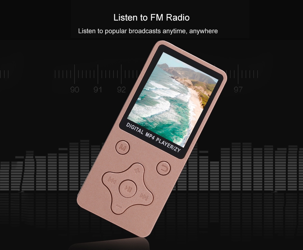 T1 Portable MP3 MP4 Music Player with Screen Display- White T1 Portable MP3 MP4 Music Player with Screen Display- White