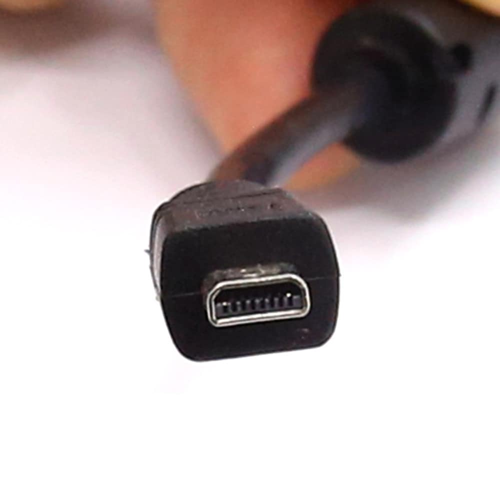 Replacement USB Cable Cord for Nikon Panasonic Olympus Fuji Konica Minolta- Black Replacement USB Cable Cord for Nikon Panasonic Olympus Fuji Konica Minolta- Black