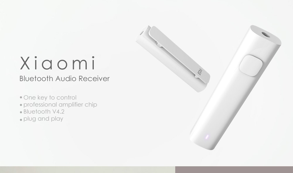 Original Xiaomi Wireless Bluetooth Audio Receiver- White Original Xiaomi Wireless Bluetooth Audio Receiver- White