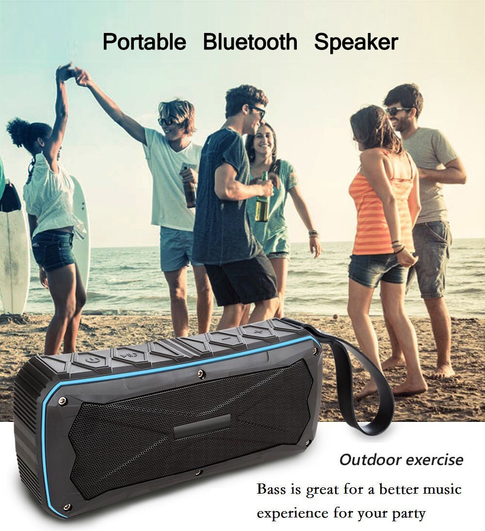 S610 Portable Outdoor Waterproof Bluetooth Speaker- Orange S610 Portable Outdoor Waterproof Bluetooth Speaker- Orange