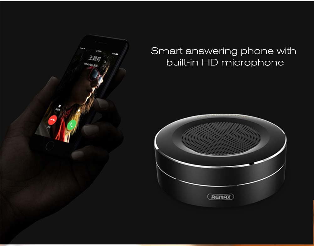 REMAX RB - M13 Portable Bluetooth Speaker- Black REMAX RB - M13 Portable Bluetooth Speaker- Black