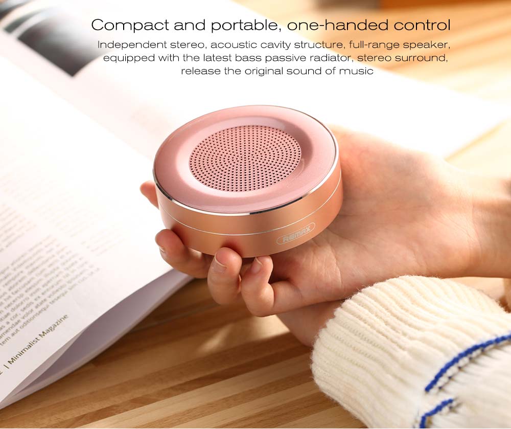 REMAX RB - M13 Portable Bluetooth Speaker- Black REMAX RB - M13 Portable Bluetooth Speaker- Black