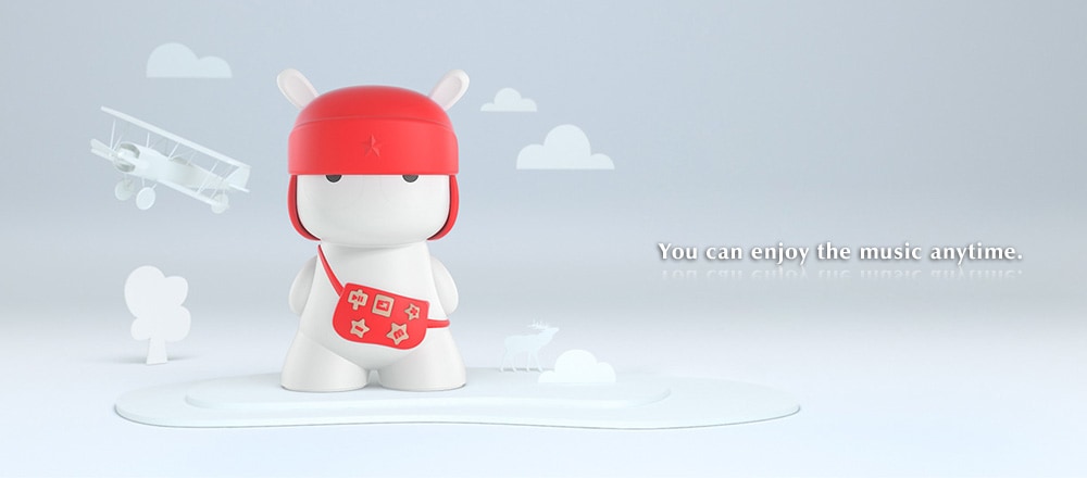 Original Xiaomi Mi Rabbit Sparkle Wireless Bluetooth Speaker for Phone / Tablet PC- Red Original Xiaomi Mi Rabbit Sparkle Wireless Bluetooth Speaker for Phone / Tablet PC- Red