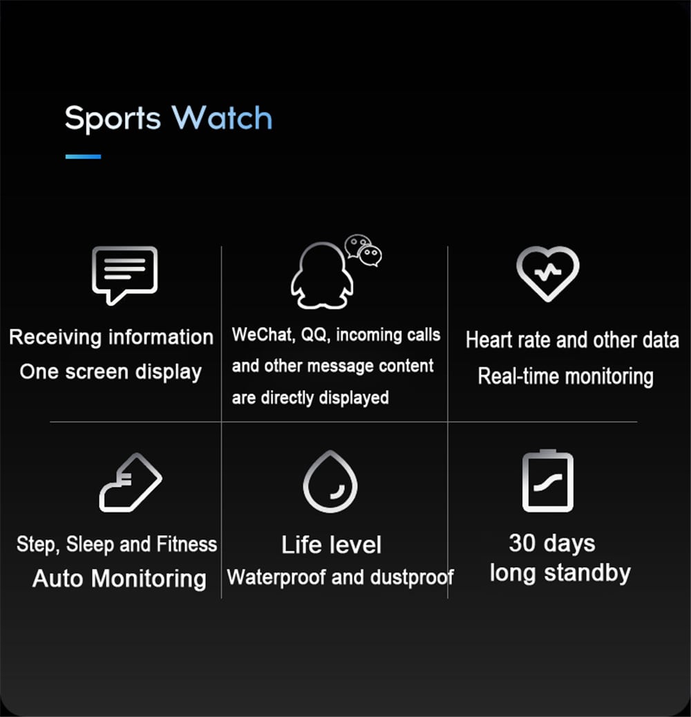 V5 M3PLUS Intelligent LED Color Screen Watch Sports Health Pedometer- Multi-B V5 M3PLUS Intelligent LED Color Screen Watch Sports Health Pedometer- Multi-B