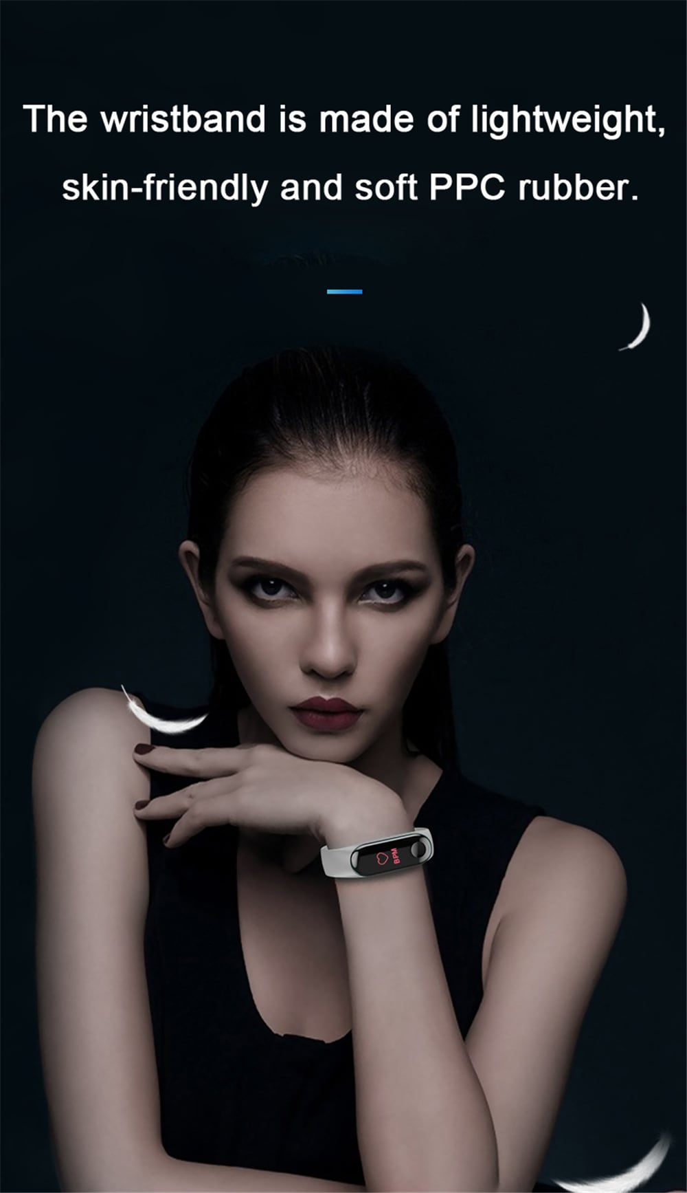 V5 M3PLUS Intelligent LED Color Screen Watch Sports Health Pedometer- Multi-B V5 M3PLUS Intelligent LED Color Screen Watch Sports Health Pedometer- Multi-B