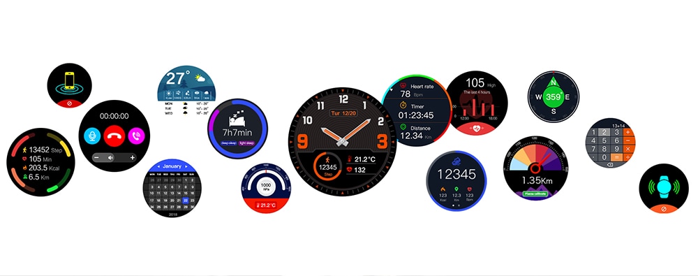 SMA M1 IP67 Waterproof Smartwatch Heart Rate Tracker Compass GPS Smart Bracelet- Gray SMA M1 IP67 Waterproof Smartwatch Heart Rate Tracker Compass GPS Smart Bracelet- Gray