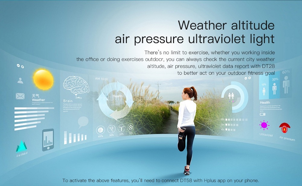 Waterproof Smart Wristband Heart Rate Watches ECG Smart Bracelet Fitness Tracker- White Waterproof Smart Wristband Heart Rate Watches ECG Smart Bracelet Fitness Tracker- White