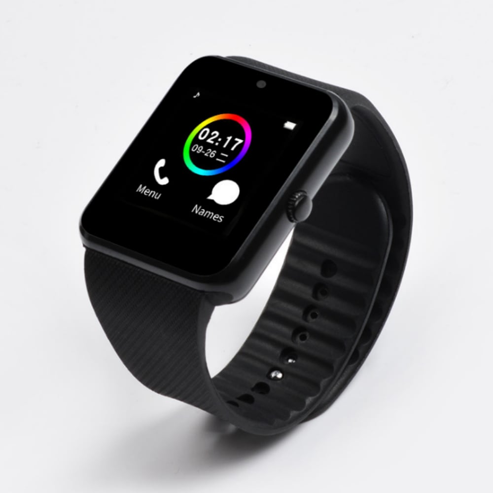 Smart Watch GT08 Clock Sim Card Push Message Bluetooth for Android for IOS- Black Smart Watch GT08 Clock Sim Card Push Message Bluetooth for Android for IOS- Black