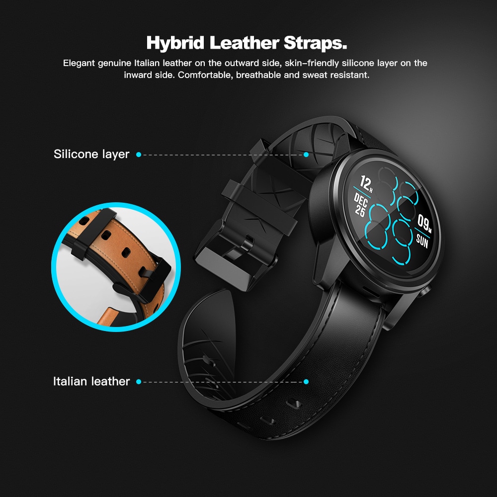 Zeblaze THOR 4 PRO 4G SmartWatch 1.6inch Display 16GB 600mAh Leather Straps- Multi-A Zeblaze THOR 4 PRO 4G SmartWatch 1.6inch Display 16GB 600mAh Leather Straps- Multi-A