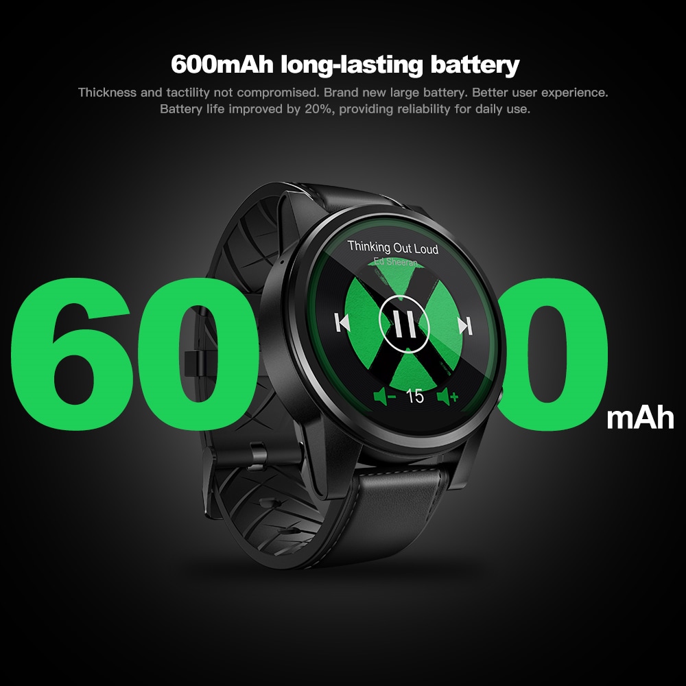 Zeblaze THOR 4 PRO 4G SmartWatch 1.6inch Display 16GB 600mAh Leather Straps- Multi-A Zeblaze THOR 4 PRO 4G SmartWatch 1.6inch Display 16GB 600mAh Leather Straps- Multi-A