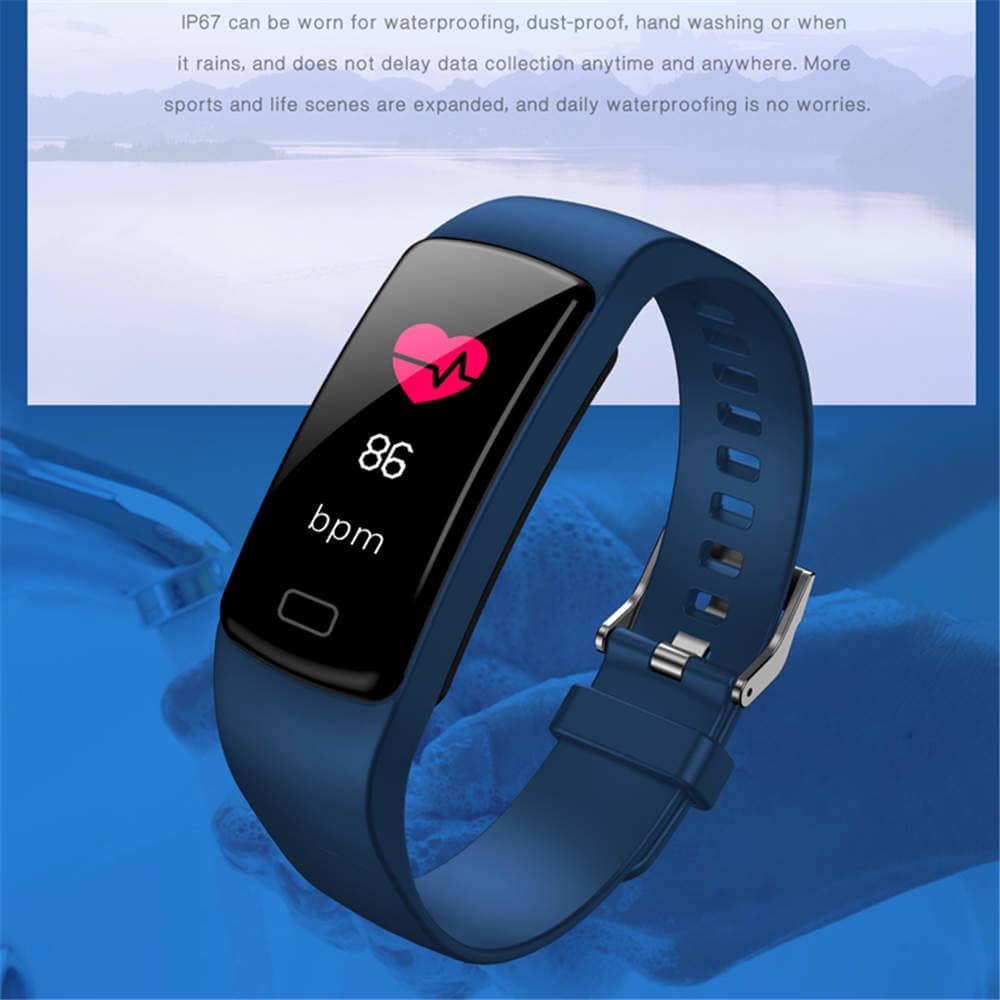 Y9 Smart Watch Color Screen Heart Rate Blood Pressure Monitoring Smart Watch- Multi-D Y9 Smart Watch Color Screen Heart Rate Blood Pressure Monitoring Smart Watch- Multi-D