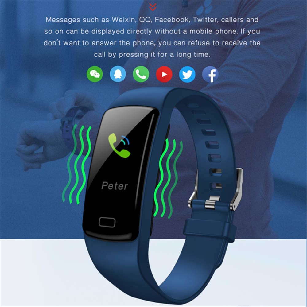 Y9 Smart Watch Color Screen Heart Rate Blood Pressure Monitoring Smart Watch- Multi-D Y9 Smart Watch Color Screen Heart Rate Blood Pressure Monitoring Smart Watch- Multi-D