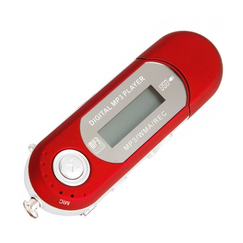 USB 2.0 Flash Drive LCD Mini MP3 Music Player W/ FM Radio Voice- Black USB 2.0 Flash Drive LCD Mini MP3 Music Player W/ FM Radio Voice- Black