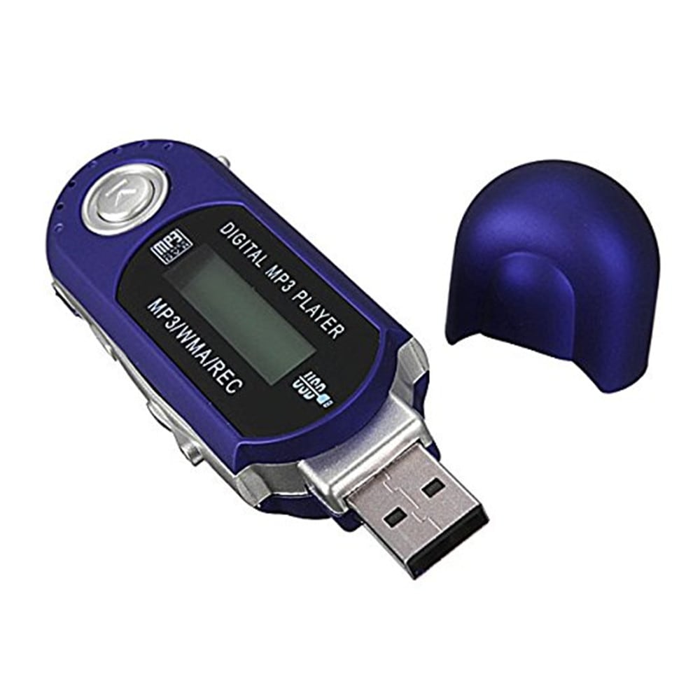 USB 2.0 Flash Drive LCD Mini MP3 Music Player W/ FM Radio Voice- Black USB 2.0 Flash Drive LCD Mini MP3 Music Player W/ FM Radio Voice- Black