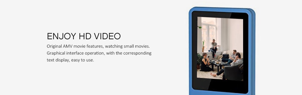 Plug Card MP4 / 3 Player Ultra-long Life Battery Playback Lossless Sound Music- Blue Plug Card MP4 / 3 Player Ultra-long Life Battery Playback Lossless Sound Music- Blue