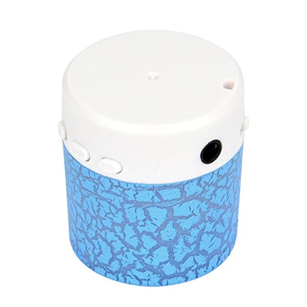 Portable Mini Stereo Bass Speakers Music Player Wireless TF Speaker- Blue Portable Mini Stereo Bass Speakers Music Player Wireless TF Speaker- Blue