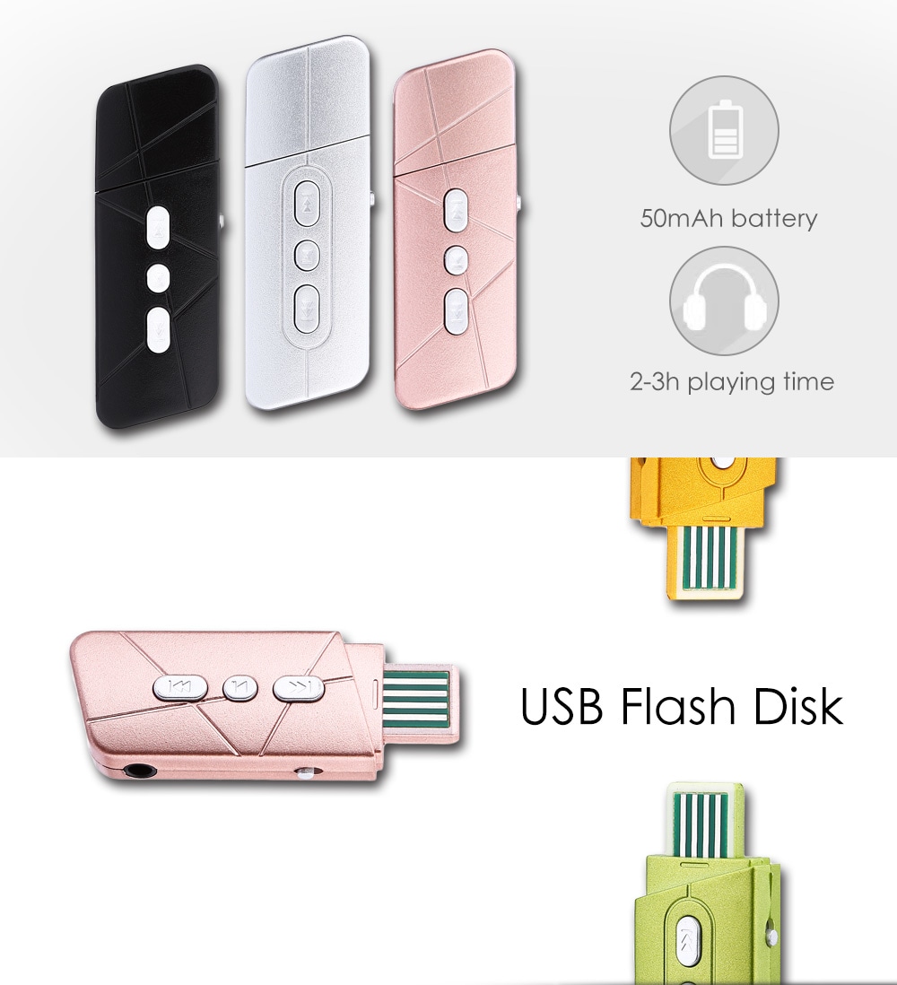 USB Support 8G TF Card MP3 Music Player- Black USB Support 8G TF Card MP3 Music Player- Black