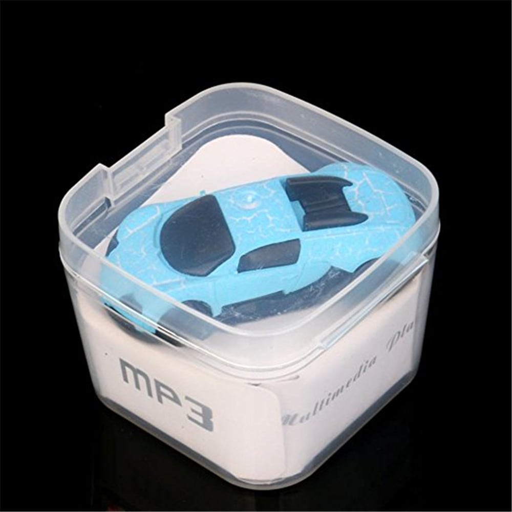 Super Cute Car USB Mini MP3 Player Support 32GB Micro SD TF Card + Earphone- Blue Super Cute Car USB Mini MP3 Player Support 32GB Micro SD TF Card + Earphone- Blue