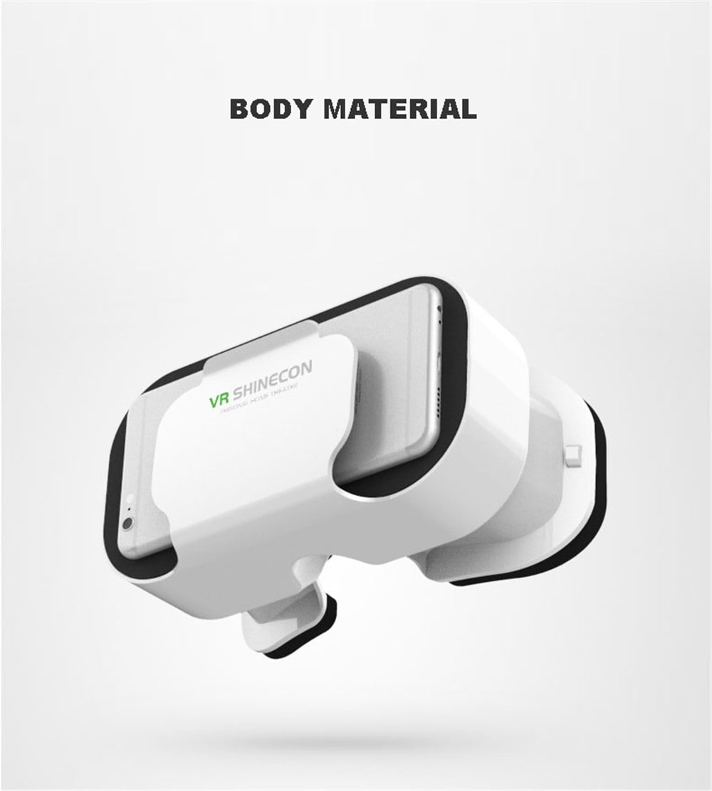 VR 3D Virtual Reality Glasses Movies Games for 4.0-6.0inch Smartphone- White VR 3D Virtual Reality Glasses Movies Games for 4.0-6.0inch Smartphone- White