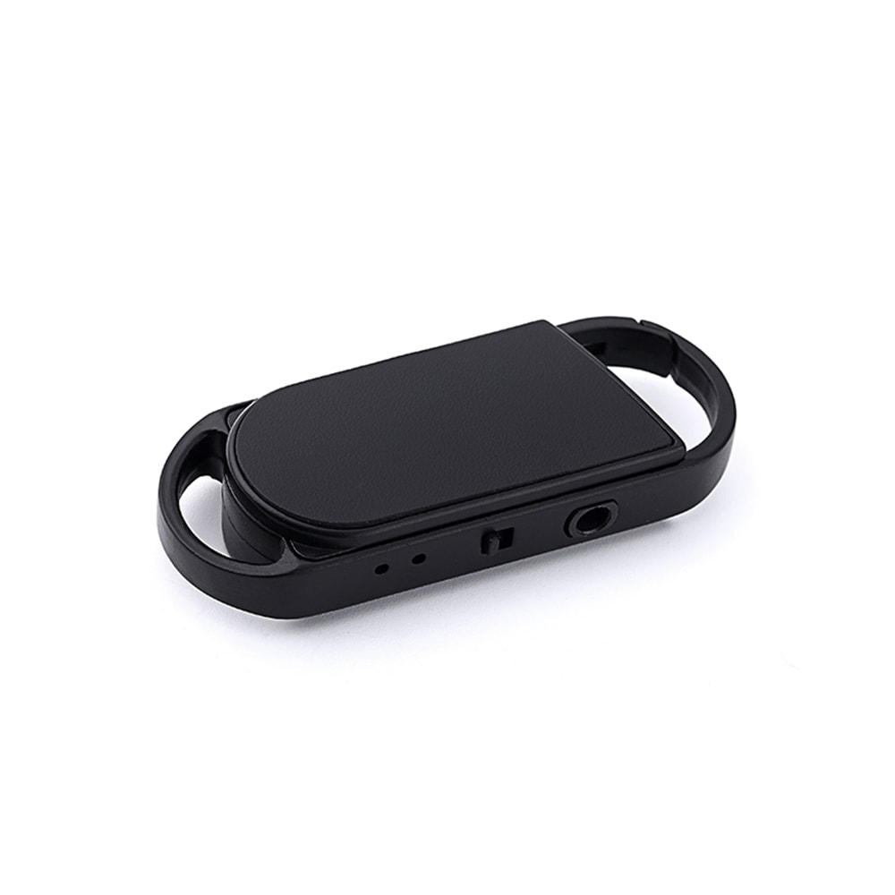 Super Mini Voice Recorder Key Chain Style Audio MP3 Player- Black 1+8GB Super Mini Voice Recorder Key Chain Style Audio MP3 Player- Black 1+8GB